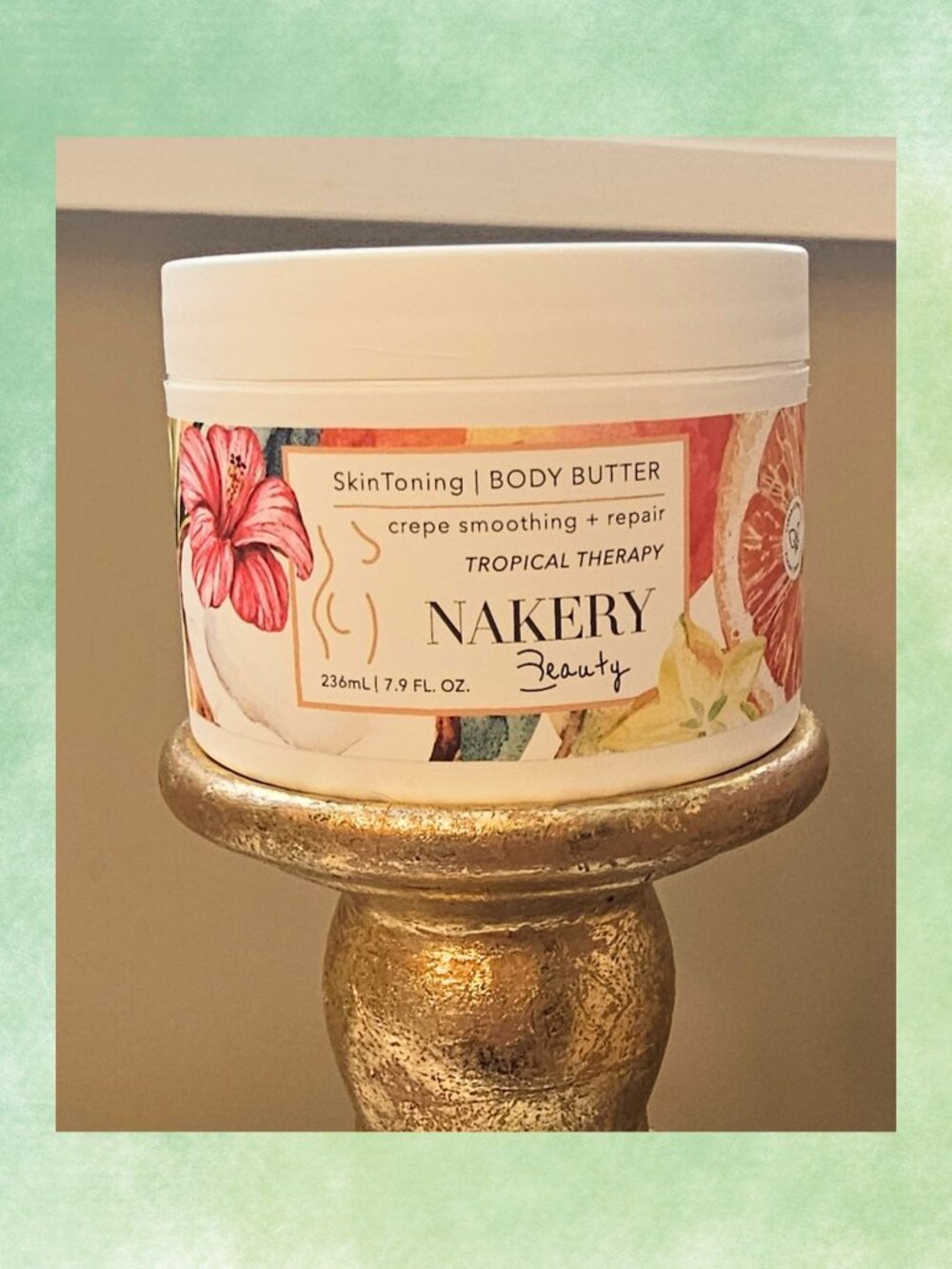 NEW   Nakery Beauty Skin Toning‎ Body Butter Tropical Therapy 7.9 oz